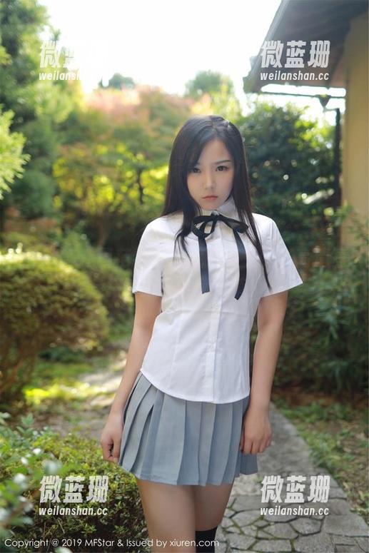MFStar模范学院 - 就爱宅兔兔，高清短裙壁纸，收藏太值！