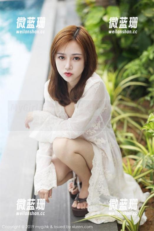 MyGirl美媛馆 - 自带光环的小夕juju，裤里丝福利来袭，原图太美了！