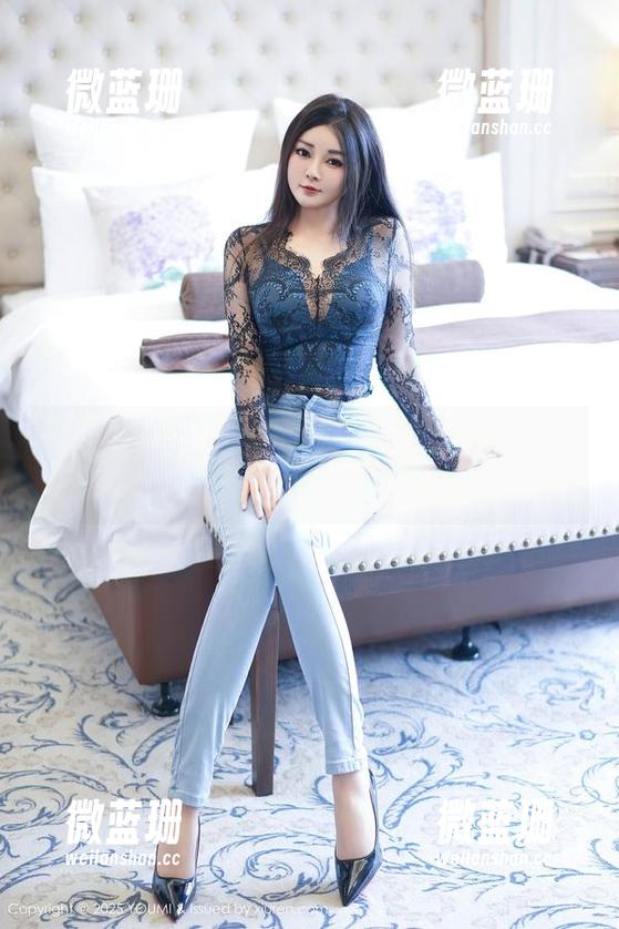 YouMi尤蜜荟 - 姝姝妹妹和她的眼镜打了个照面，你来下载一波吧！