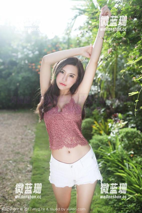 美媛馆 - 私房写真中的温柔Barbie可儿：小心，她有魔法哦